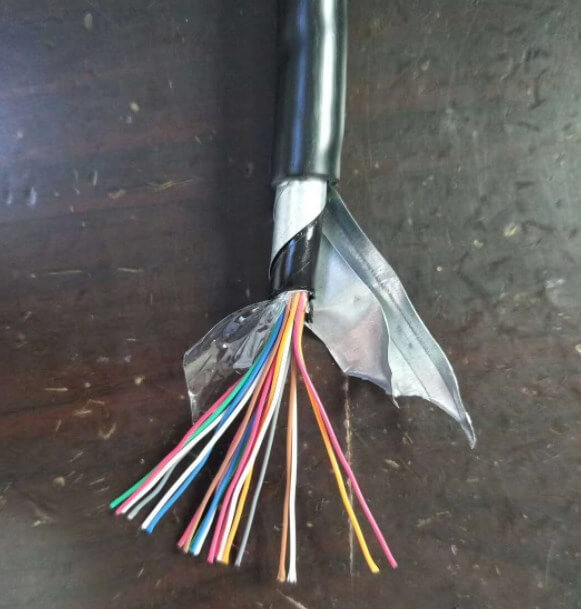 2x2x16AWG Al Foil Shielded Instrumentation Cable 16AWG Colectivo Screened Instrument Cable