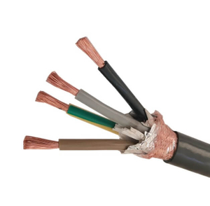 450/750v Multicore 16 awg Cable de control blindado Cable con revestimiento de PVC con aislamiento de polietileno 1.5mm2 STA Cable de control de cobre blindado
