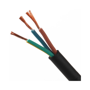 300/500V 3 núcleos 1,5mm 2,5mm 4mm 6mm 10mm H05VV-F Cable Flexible RVV 3*0,75mm Cable de alimentación Flexible aislado de PVC Cable eléctrico y cable