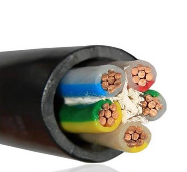 600/1000 voltios, bajo voltaje, 5 núcleos, 35 mm2, 25 mm2, 50 mm2, 6 mm2, 10 mm2, 16 m2 m, cobre, XLPE, aislado, PVC, revestido, SWA, STA, cable de alimentación blindado con alambre de acero