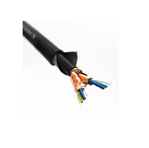 Cable de instrumento apantallado individual IS Cable trenzado de 2x2x0,75 mm2 Cable de instrumentación blindado resistente al calor de 2 núcleos