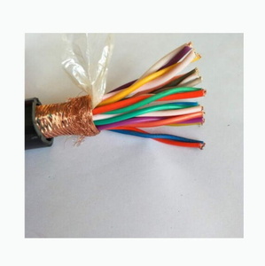 Alambre de cobre trenzado blindado general revestido de PVC BS5308 300/500V 10*2*1,5 mm2 Cable de instrumento multipar 2 pares 2x2x1mm2 Cable de instrumentación